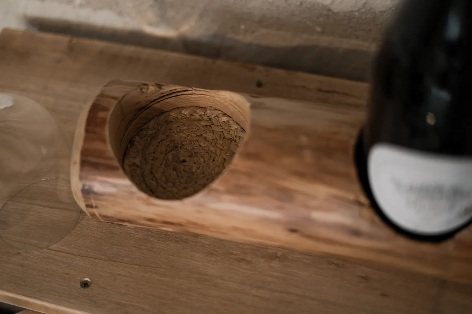 « Lignum » — Porte-bouteilles