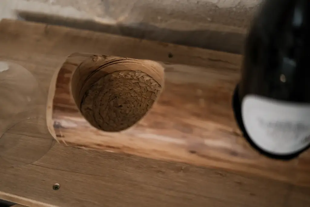 « Lignum » — Porte-bouteilles